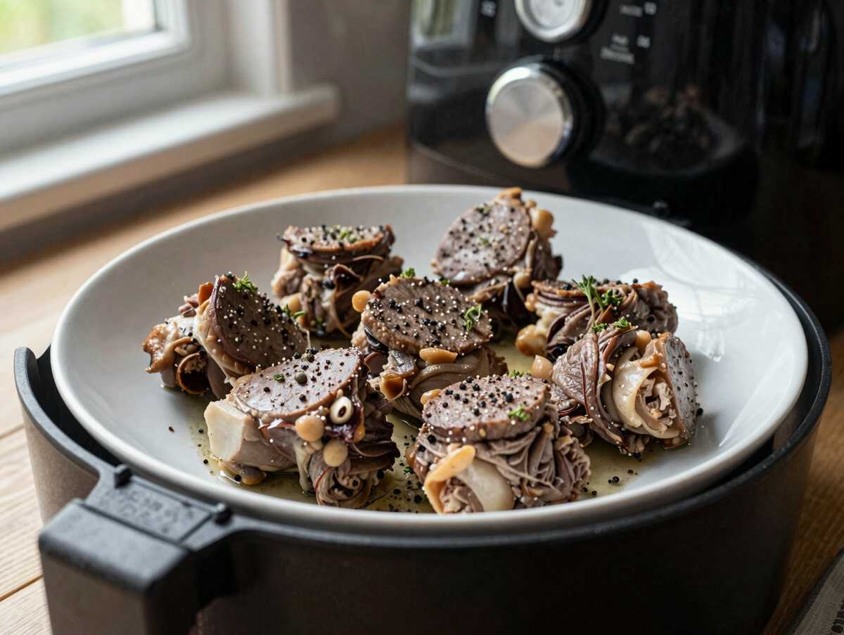Gänsekeulen aus dem Airfryer: schmeckt nach Sonntag bei Oma – während der Zubereitung