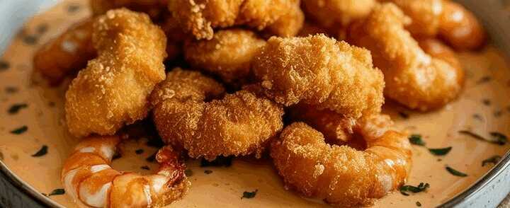 Garnelen paniert als knuspriger Airfryer Snack