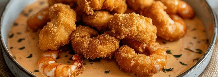Garnelen paniert als knuspriger Airfryer Snack