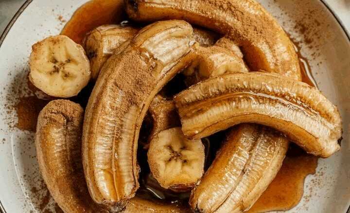Gebackene Bananen aus dem Airfryer