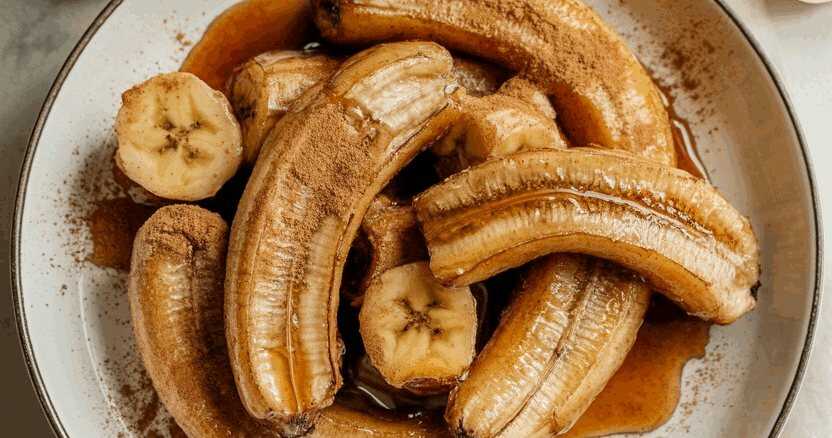 Gebackene Bananen aus dem Airfryer