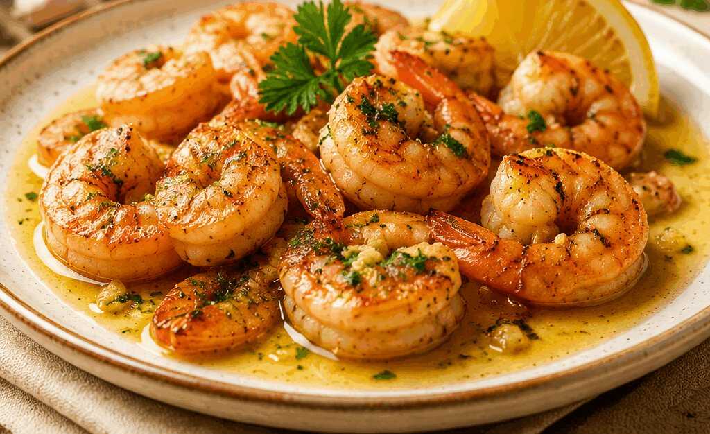 Gebackene Garnelen mit Knoblauchbutter: Einfaches Gourmet-Erlebnis, das man nicht verpassen sollte!