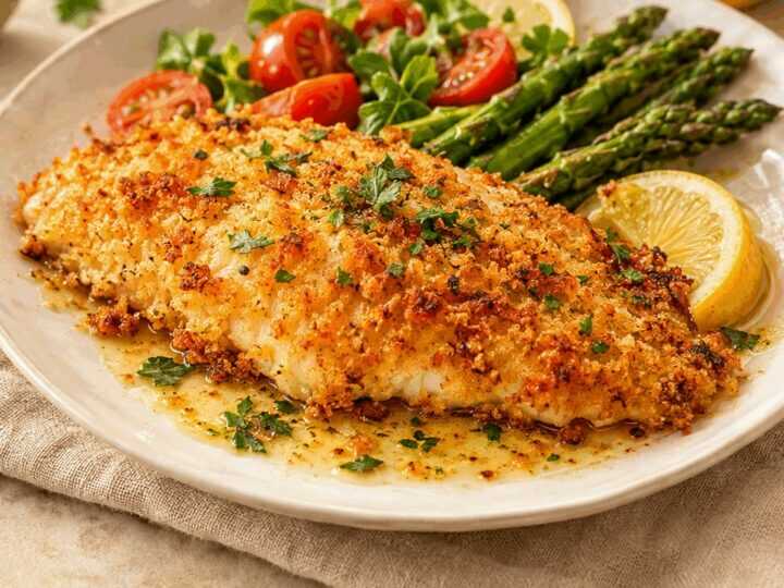 Gebackene Tilapia mit Zitronen-Knoblauch-Butter – Ein schnelles Abendessen, das begeistert!
