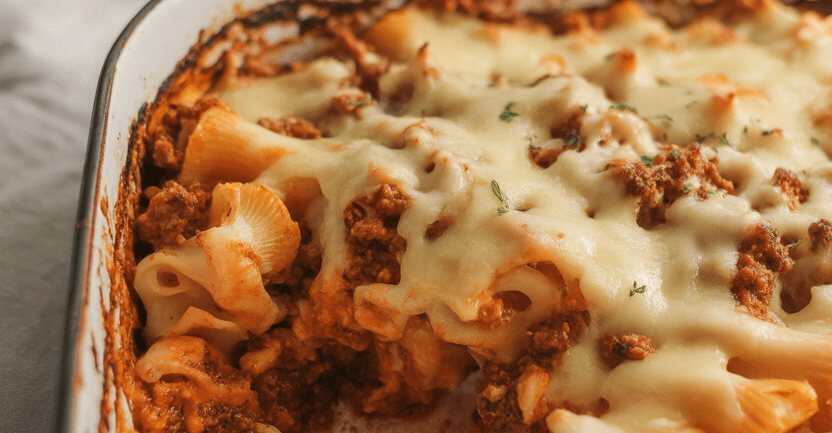 Gebackener Blumenkohl Mit 450 g Hackfleisch und 100 g Käse