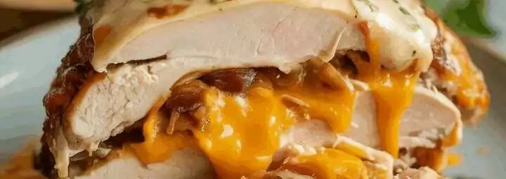 Gefüllte Hähnchenbrust aus dem Airfryer