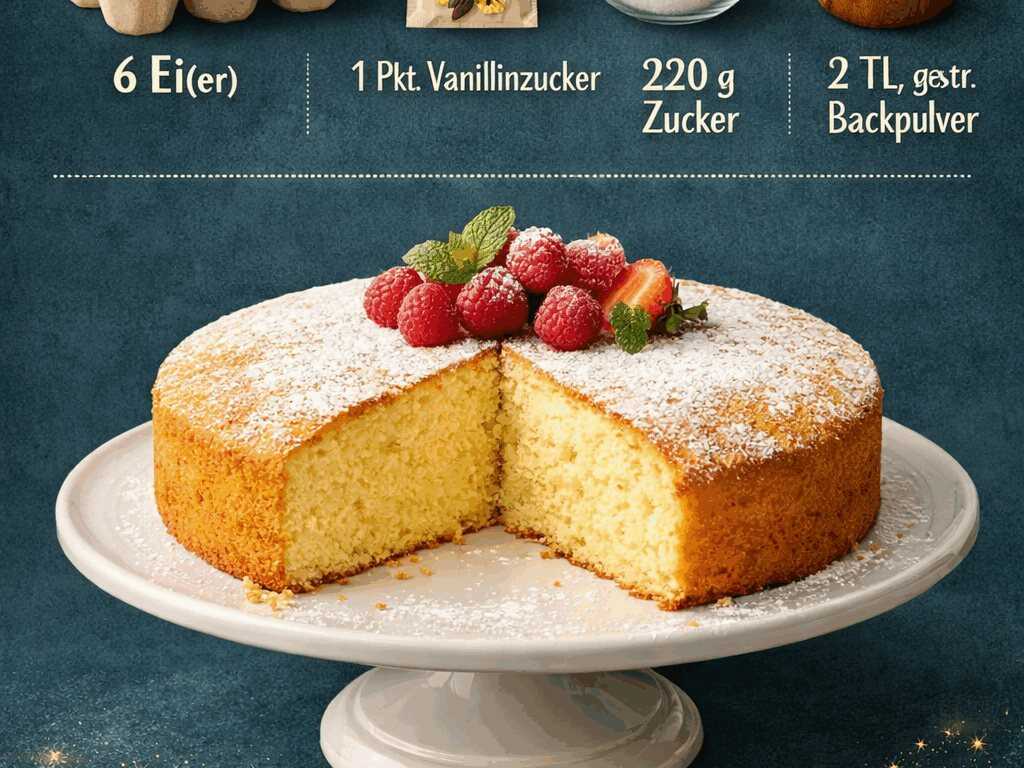 Geheimes Konditor-Rezept für Biskuitboden entdeckt!