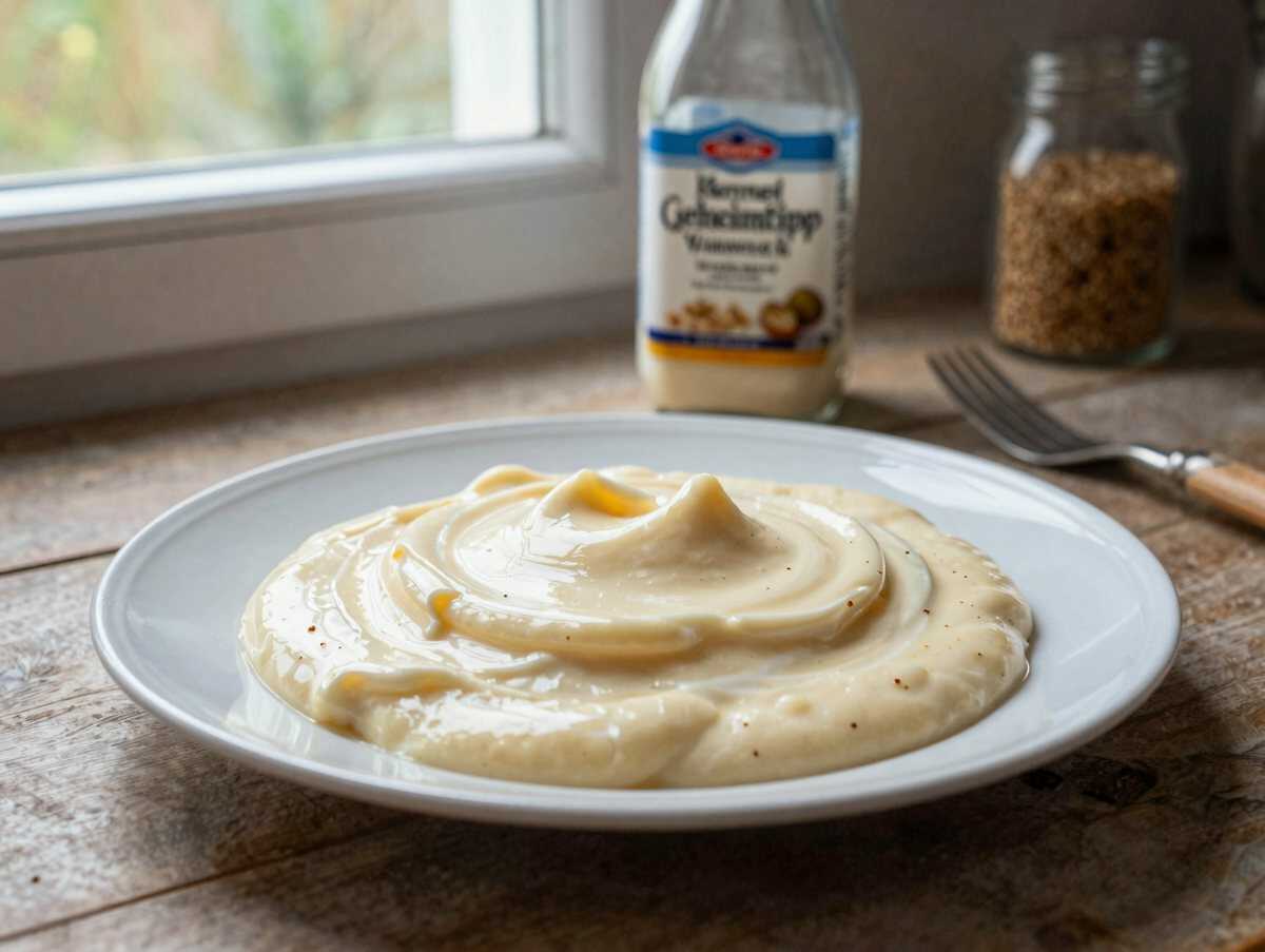 Geheimtipp: Cremiges Milchmädchen-Eis ganz ohne Eismaschine! – während der Zubereitung