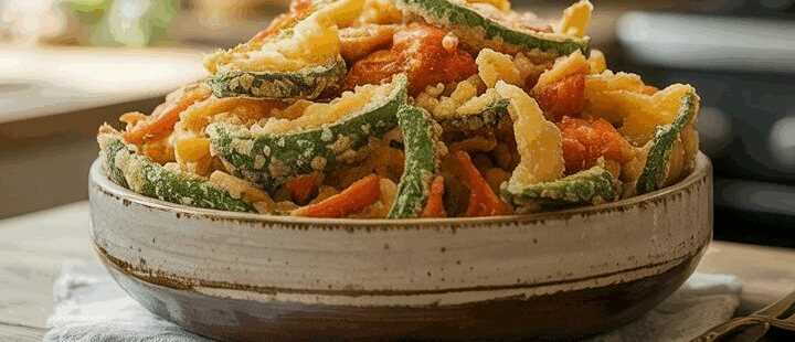Gemüsechips aus der Heißluftfritteuse