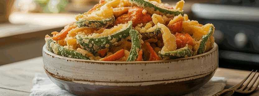 Gemüsechips aus der Heißluftfritteuse