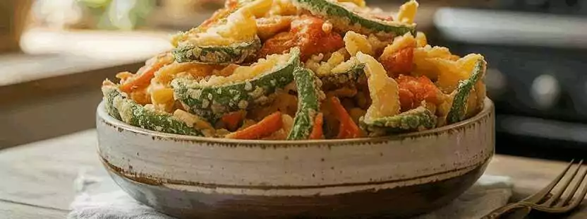 Gemüsechips aus der Heißluftfritteuse