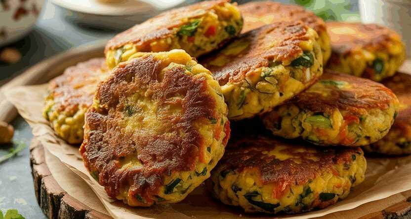 Gemüsefrikadellen aus dem Airfryer