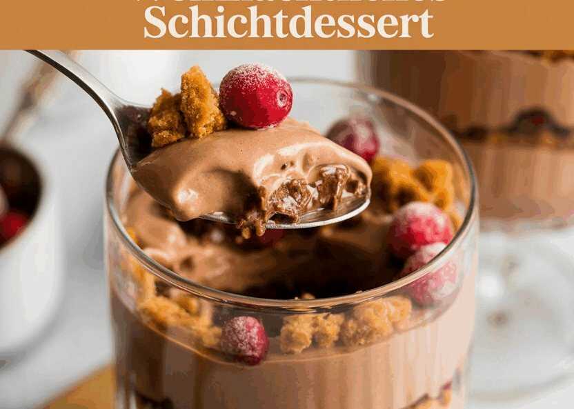 Genuss im Glas, Weihnachtliches Schichtdessert