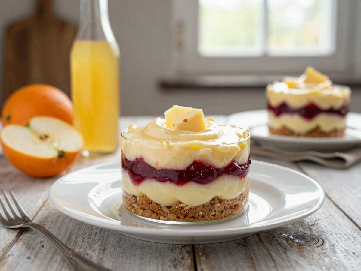 Genuss im Glas, Weihnachtliches Schichtdessert – während der Zubereitung