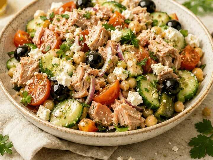 Gesunde und Leckere Fettabbau-Rezepte: Entdecke den Zauber des Mittelmeer-Salats!