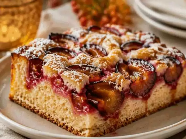 Großmutters Geheimrezept: Saftiger Pflaumenkuchen