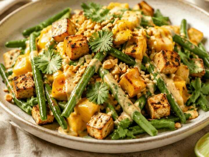 Grüner Bohnensalat vom Grill mit unwiderstehlichem Thai-Dressing – Ein Genuss, den du nicht verpassen solltest!