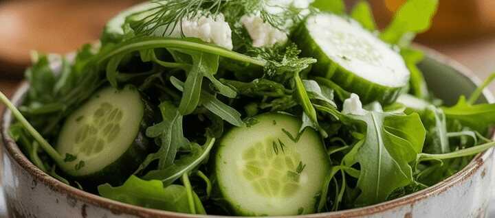 Gurken-Rucola-Salat – Knackige Frische in jeder Biss!