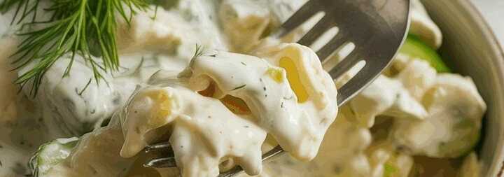 Gurkensalat mit Schmand