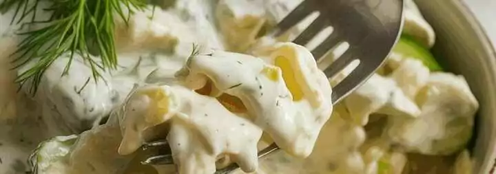 Gurkensalat mit Schmand