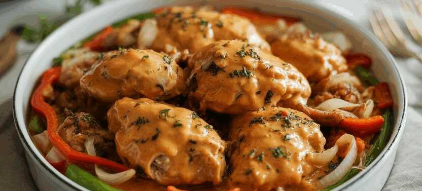 Hähnchen mit Cajun-Gewürzen aus der Heißluftfritteuse