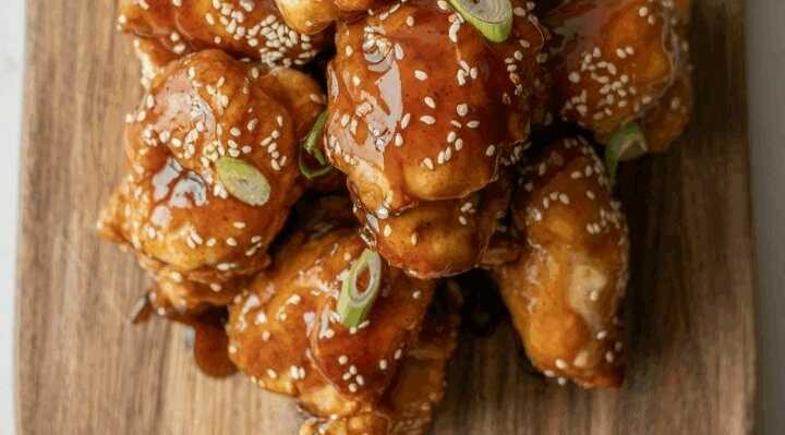 Hähnchen Teriyaki aus der Heißluftfritteuse