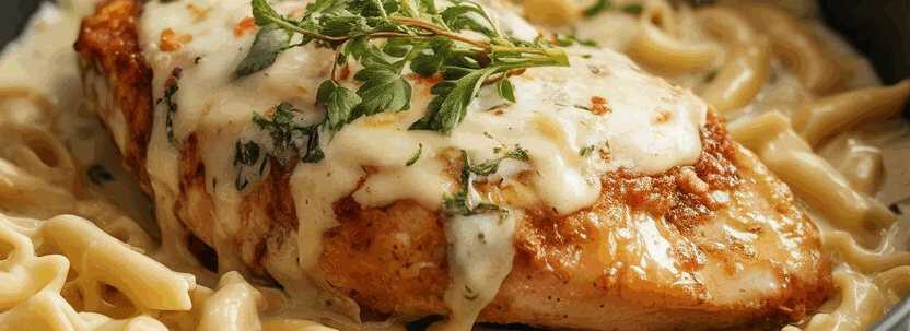 Hähnchenfilet in cremiger Knoblauchsauce ein Blitzgericht in 20 Minuten!
