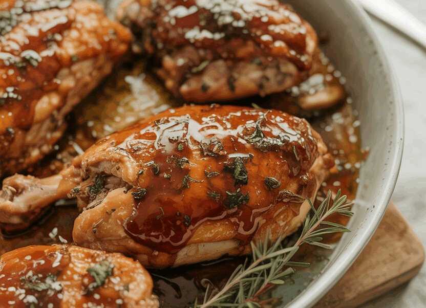Hähnchenflügel mit Honigglasur aus dem Airfryer