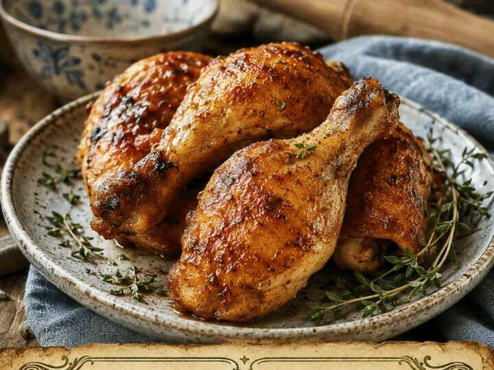 Hähnchenschenkel knusprig aus dem Airfryer – günstig, schnell und unglaublich lecker