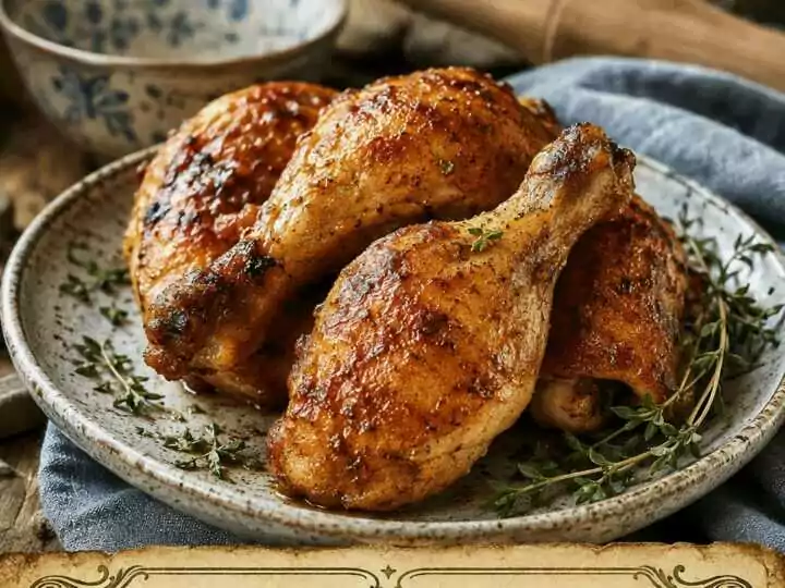 Hähnchenschenkel knusprig aus dem Airfryer – günstig, schnell und unglaublich lecker
