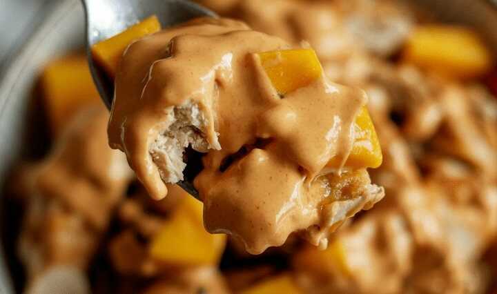 Hähnchenstreifen mit Mango-Chili-Sauce aus dem Airfryer