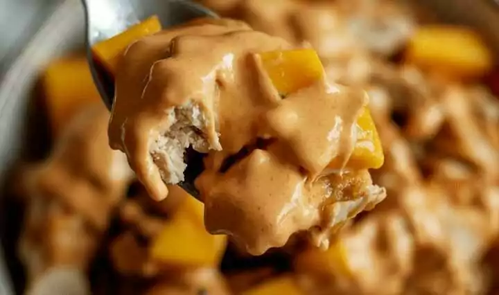 Hähnchenstreifen mit Mango-Chili-Sauce aus dem Airfryer