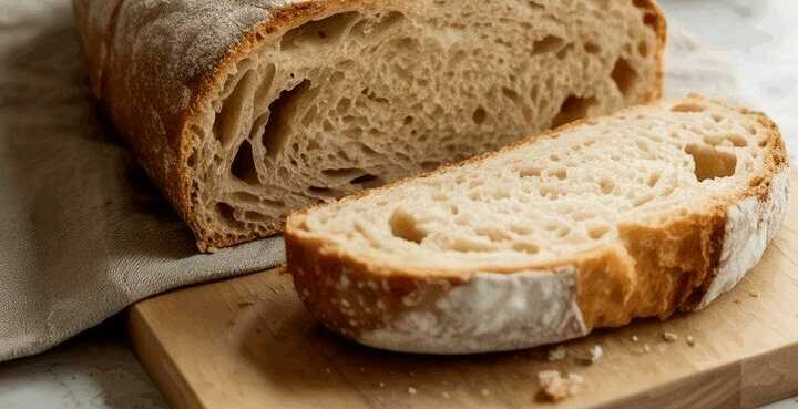 Hausbrot Rezept von Oma mit 450g Weizenmehl