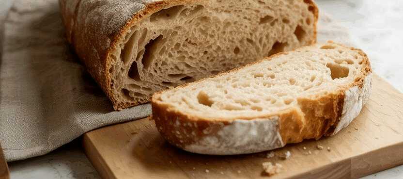 Hausbrot Rezept von Oma mit 450g Weizenmehl