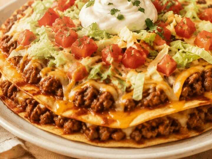 Hausgemachte Mexican Pizza à la Taco Bell – Dein personalisierter Genuss!