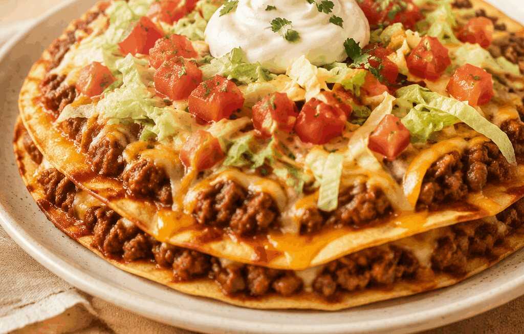 Hausgemachte Mexican Pizza à la Taco Bell – Dein personalisierter Genuss!