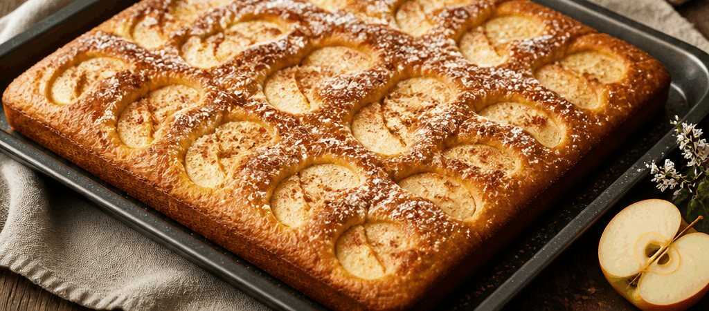 Hausgemachter Blechkuchen