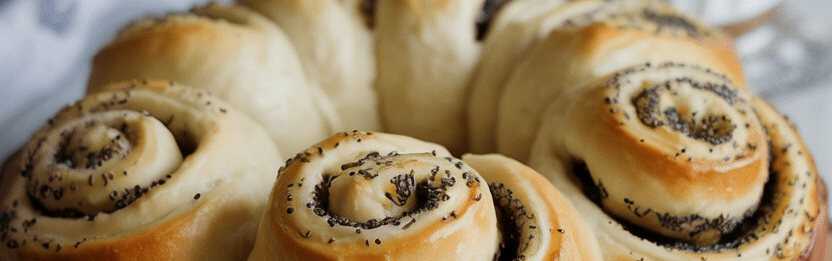 Hefeschnecken aus dem Airfryer – so sieht es fertig aus