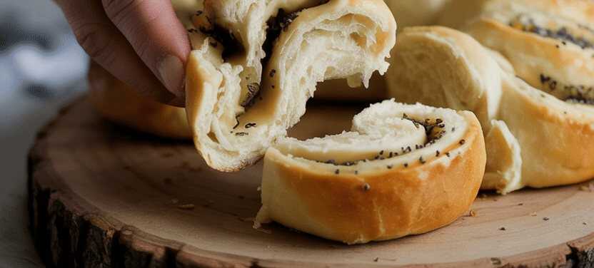 Hefeschnecken mit Zimt und Rosinen aus dem Airfryer
