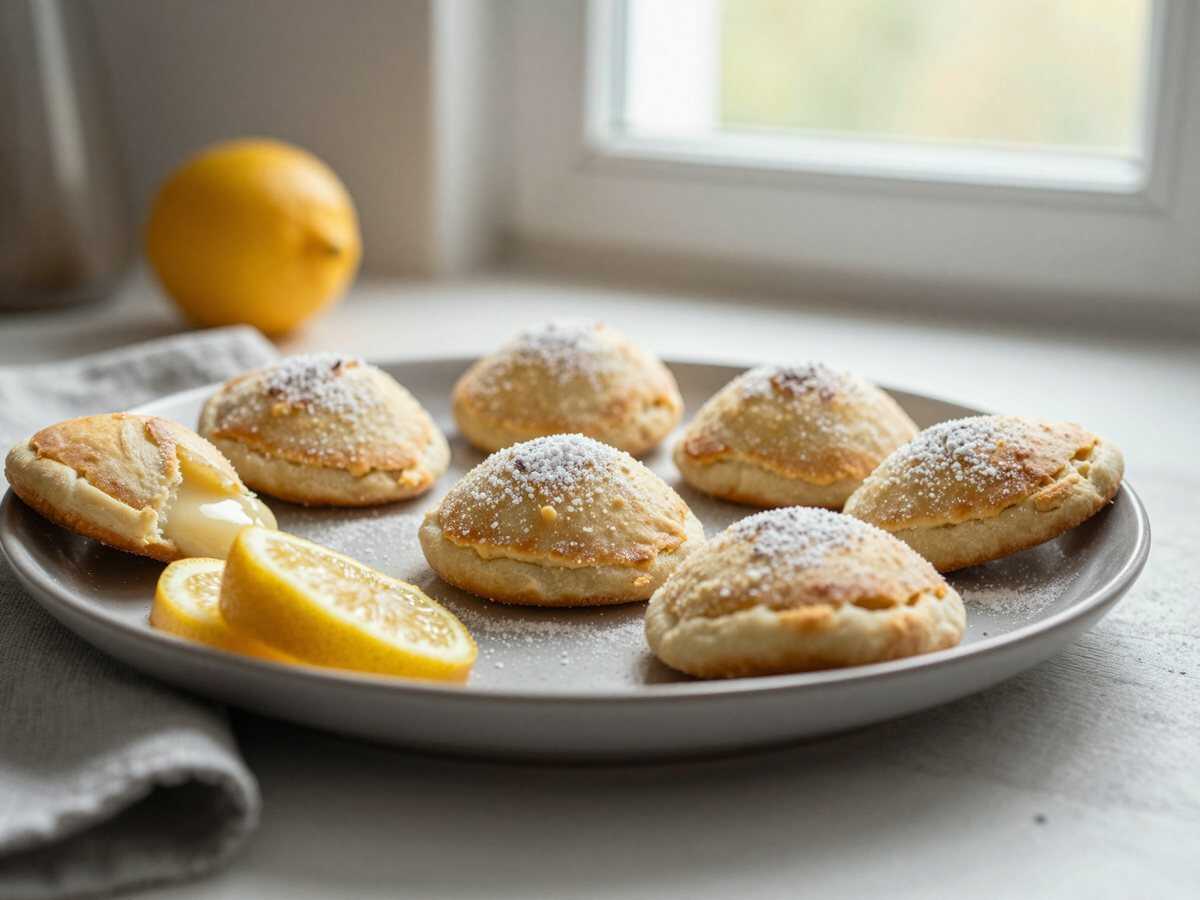 Herzförmige Plätzchen mit cremiger Milchfüllung – Ein unwiderstehliches Rezept zum Nachbacken! – während der Zubereitung