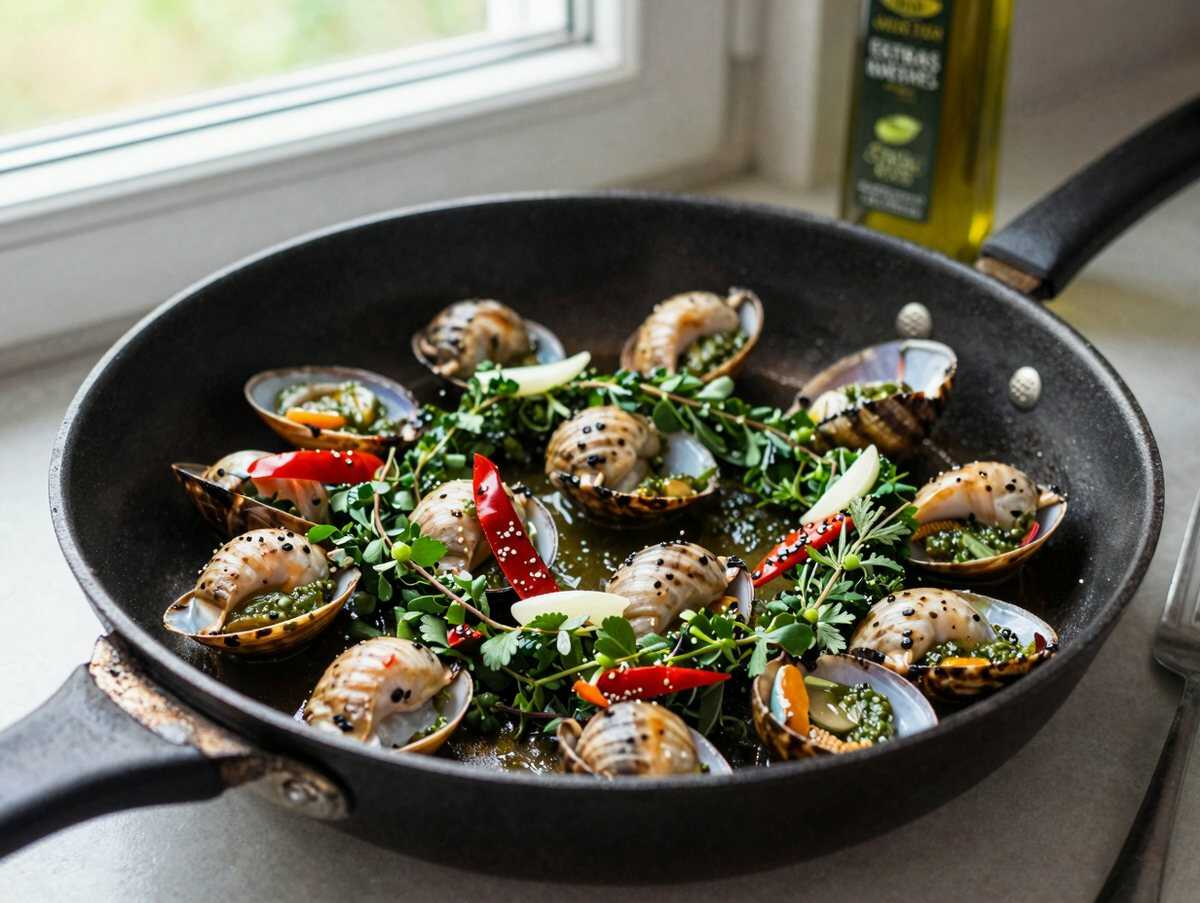 Herzhafte Chimichurri-Garnelen: Blitzschnell zubereitet für entspannte Abendessen! – während der Zubereitung