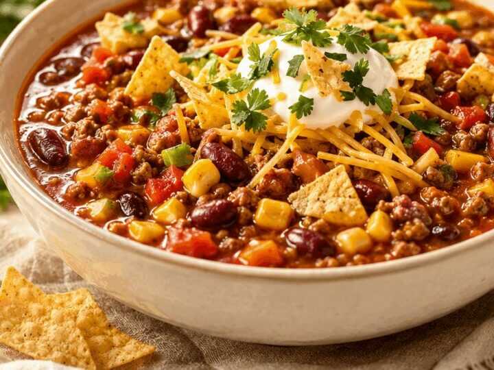 Herzhafte Taco-Suppe: Wohlfühlgenuss in nur 30 Minuten!