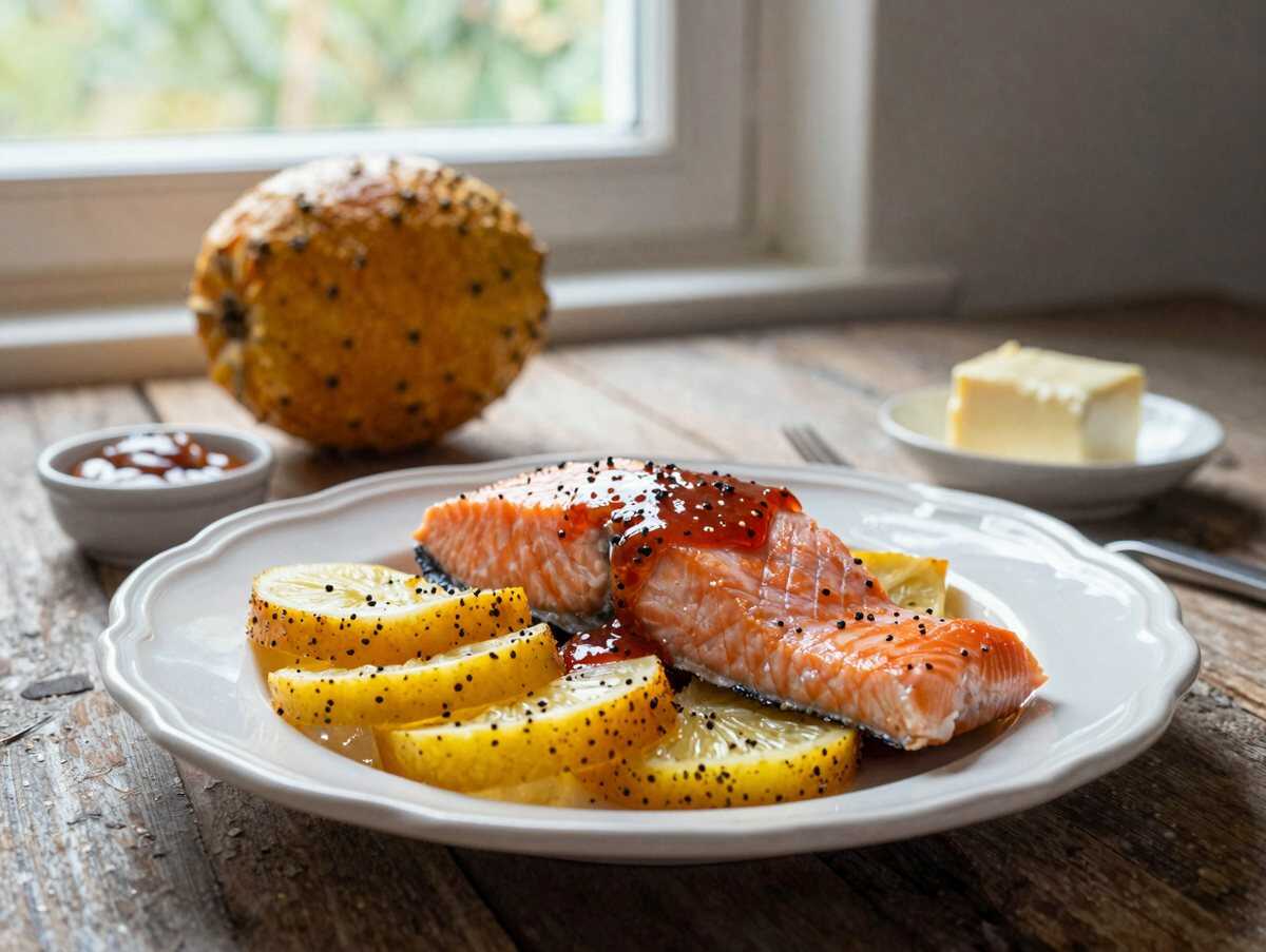 Herzhafter Ananas-Lachs aus dem Ofen: Schnelles, Gesundes & Thai-Gericht für den ultimativen Genuss! – während der Zubereitung
