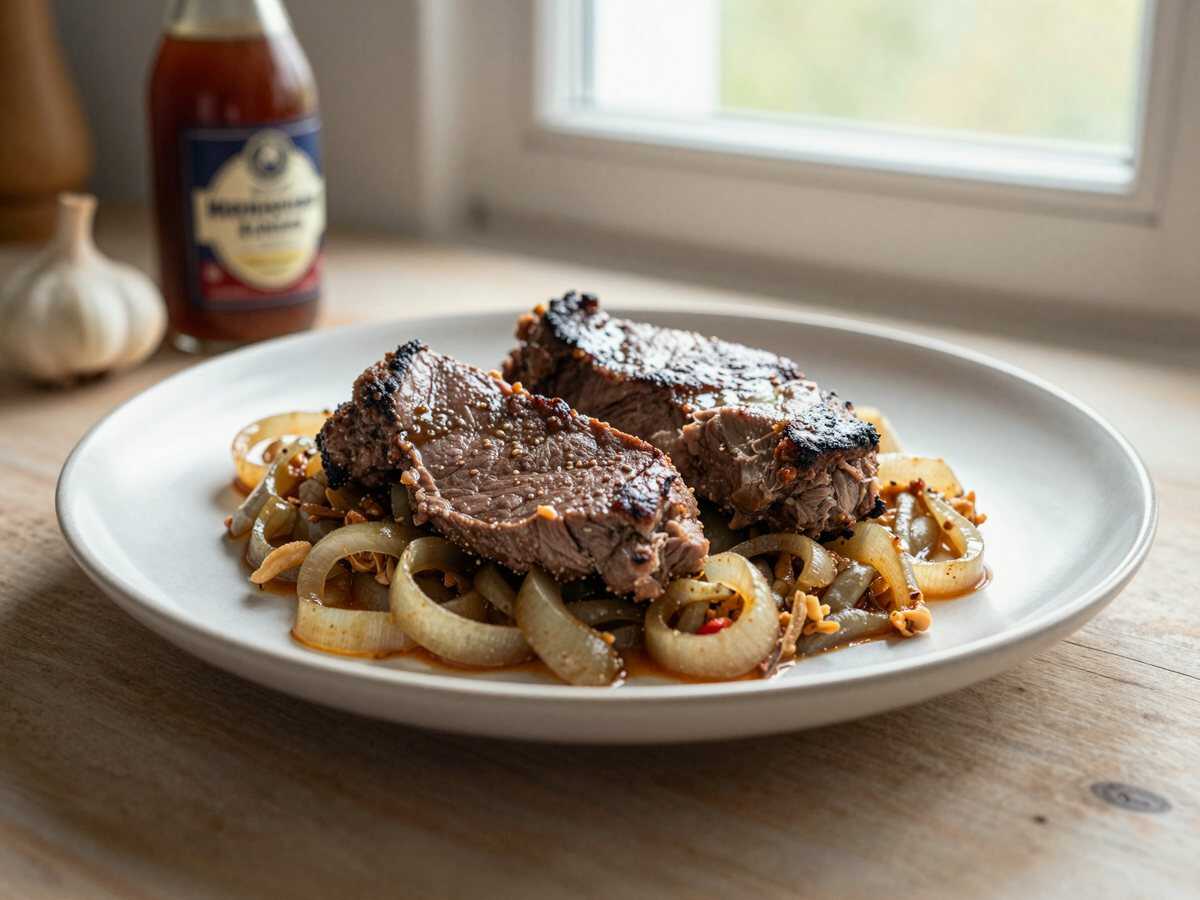 Herzhafter Keto-Hackbraten, der Ihre Dinner-Gäste beeindrucken wird! – während der Zubereitung