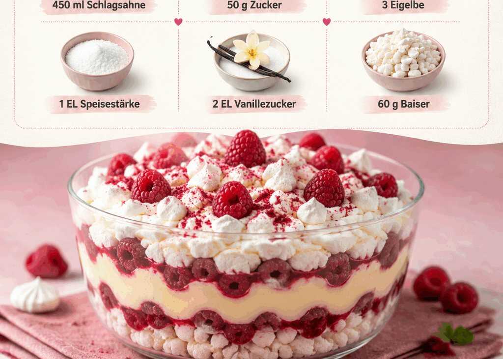 Himbeertraum-Dessert