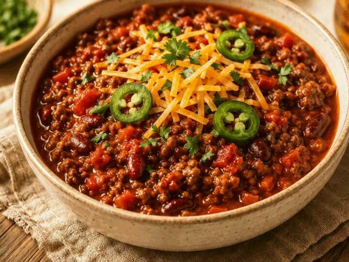 Himmlisch einfaches Keto-Chili – Perfekt für gemütliche Abendessen unter der Woche!