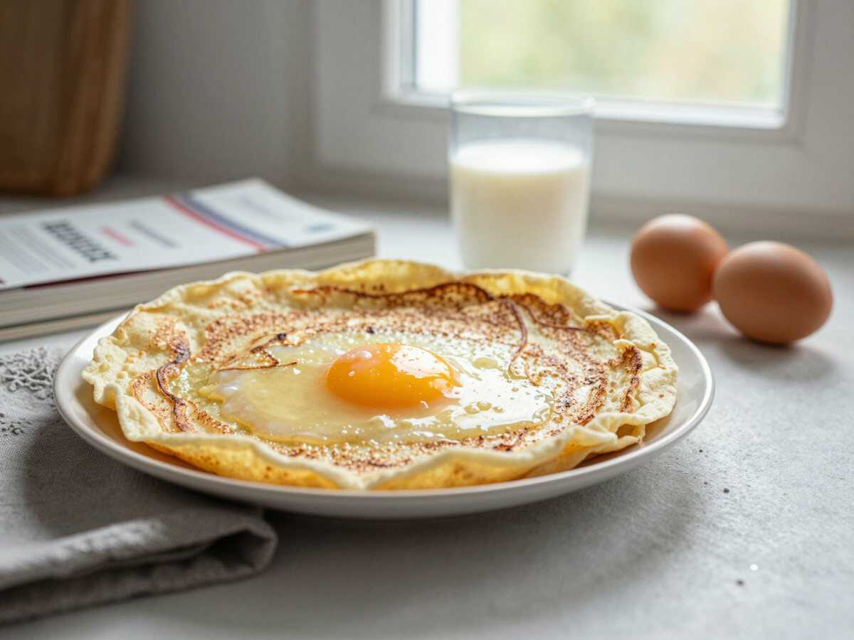 Himmlisch leckere Buttermilch-Pfannkuchen: Dein neues Lieblingsrezept! – während der Zubereitung
