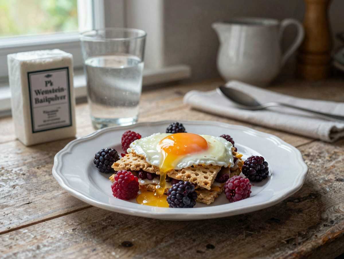 Himmlische Butterkeks-Himbeerschnitten: Ein einfaches Rezept, das verzaubert! – während der Zubereitung