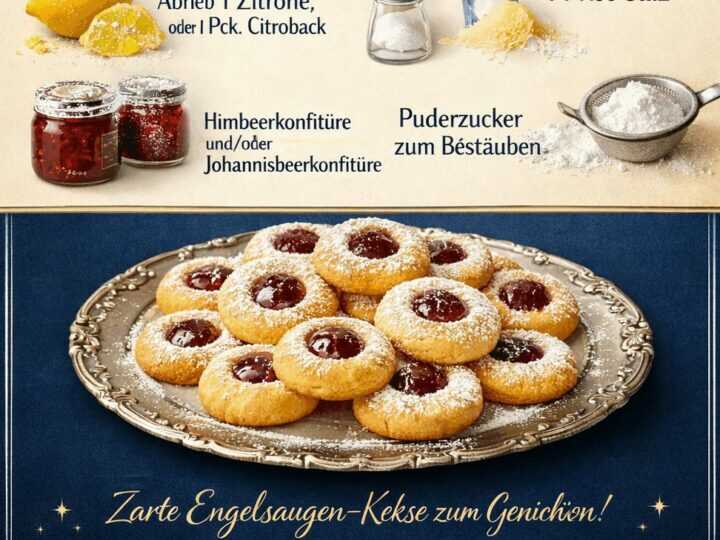 Himmlische Engelsaugen: Das perfekte Rezept für süße Genussmomente!
