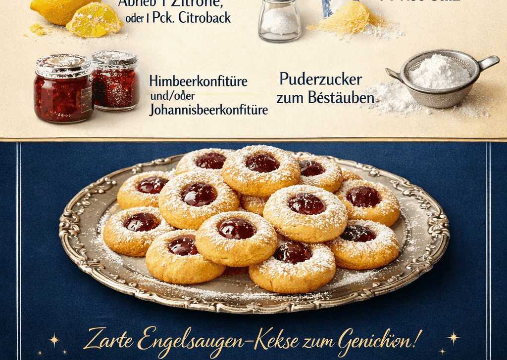 Engelsaugen: Das perfekte Rezept für süße Genussmomente