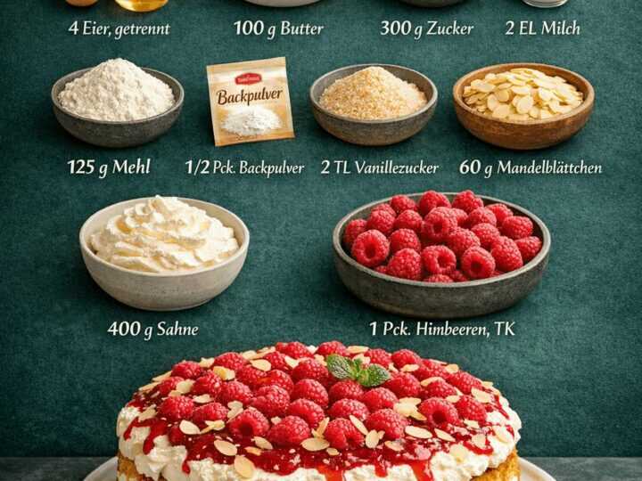 Himmlische Himbeertorte: Das unwiderstehliche Rezept entdecken!